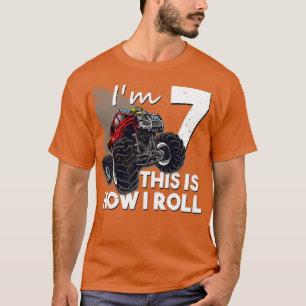 7. Geburtstag Junge Monster LKW 7 Jahre altes Gesc T-Shirt
