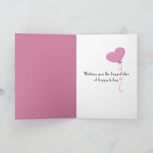 7. Geburtstag Karte (Innenseite)