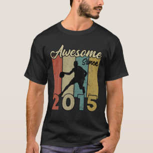 7. Geburtstag Phantastisch seit 2015 Basketball 7  T-Shirt