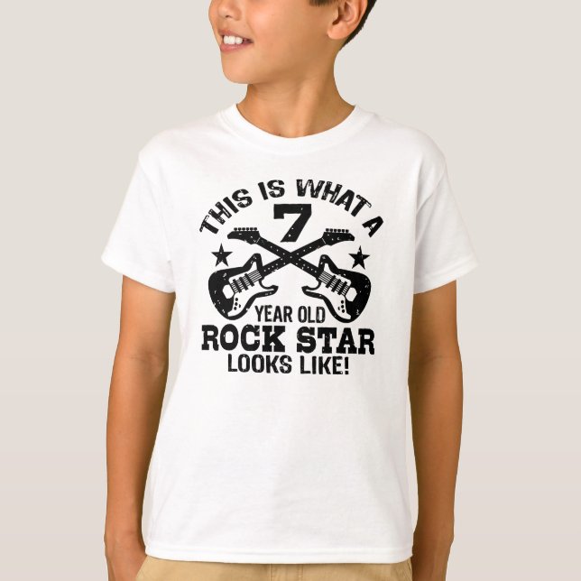 7. Geburtstag T-Shirt (Vorderseite)