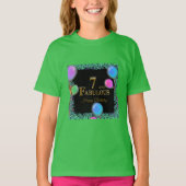 7. Geburtstag  T-Shirt (Vorderseite)