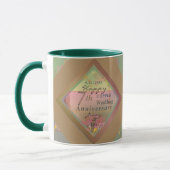 7. Geburtstag von Copper Fresia Tasse (Links)