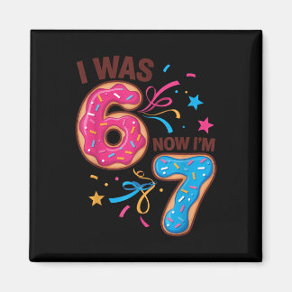 7. Geburtstag war 6, jetzt bin ich 7 67 Männer Fra Magnet