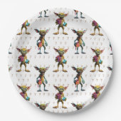 7 GeburtstagMonster Gremlin Pappteller (Vorderseite)