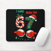7. Geburtstags-Shirt War 6 Jetzt bin ich 7 67 Lust Mousepad (Mit Mouse)