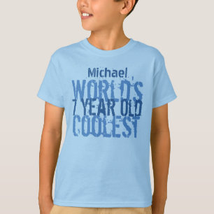 7. Geburtstagsgeschenk der Coolststen 7-jährige J T-Shirt