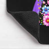 7. Geburtstagsmädchen-Schlangenparty-Regenbogen-Co Mousepad (Ecke)
