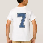 7. Geburtstagsparty T-Shirt (Rückseite)