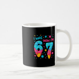 7. Geburtstagsshirt War 6 jetzt bin ich 7 67 Lusti Kaffeetasse
