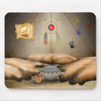 7 Generations-Spiele - Tipi Mousepad