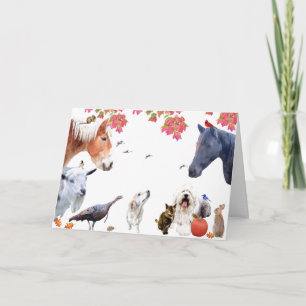 #7 Genießen Sie die Fülle der Erde:Glückliches Ern Feiertagskarte