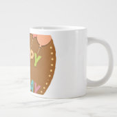 7. glücklicher Geburtstag Jumbo-Tasse (Rechts)