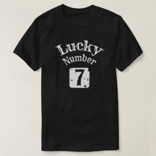 7 - Glückszahl 7 Glück T-Shirt