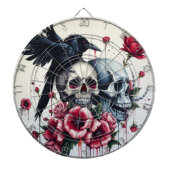 #7 Gothic Spaß Dartscheibe (vorne)