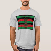7 Grundsätze des Kwanzaa-Shirts T-Shirt (Vorderseite)