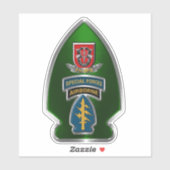 7. Gruppe der Spezialeinheiten Im Flugzeug Aufkleber (Blatt)