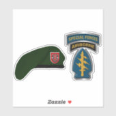 7. Gruppe der Spezialeinheiten Im Flugzeug Aufkleber (Blatt)