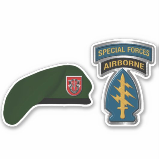 7. Gruppe der Spezialeinheiten Im Flugzeug Aufkleber (Vorderseite)