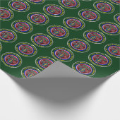 7. Gruppe der Spezialeinheiten Im Flugzeug Geschenkpapier (Ecke)