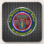 7. Gruppe der Spezialeinheiten Im Flugzeug Getränkeuntersetzer (Vorderseite)