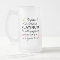 7. Hochzeitstag I - Copper Funny Couple