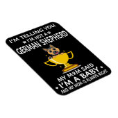 7 Ich sage dir, ich bin kein deutscher Hirte meine Magnet (Rechte Seite)