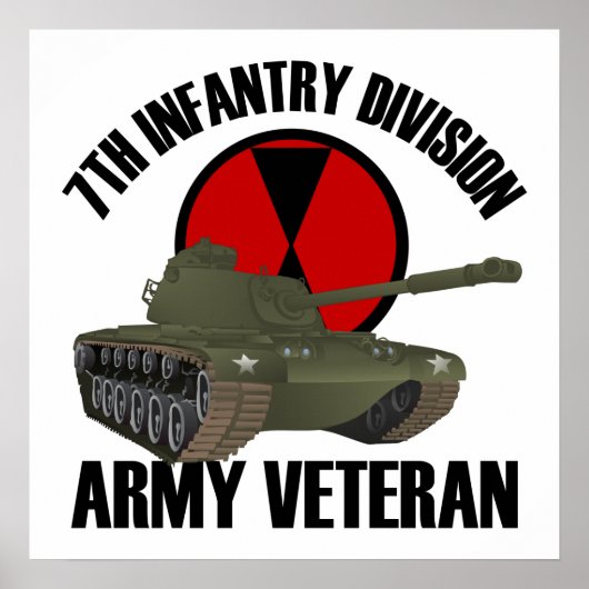 7. ID mit M-48 Tank Poster (Vorne)