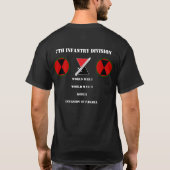 7. Infanterie-Abteilungs-T-Shirt T-Shirt (Rückseite)