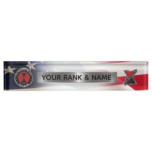 7. Infanterie-Division - 7. ID Namensplakette (Vorderseite)