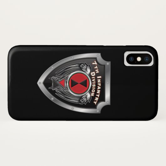 7. Infanterie-Division "Bayonet Division" Case-Mate iPhone Hülle (Rückseite (Horizontal))