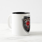 7. Infanterie-Division "Bayonet Division" Zweifarbige Tasse (Vorderseite Links)