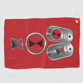 7. Infanterie-Division Golfhandtuch (Horizontal)