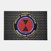 7. Infanterie-Division Veteran Fußmatte (Vorderseite)