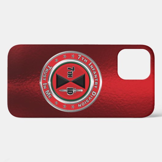 7. Infanterieabteilung "Bayonet Division Custom Case-Mate iPhone Hülle (Rückseite (Horizontal))