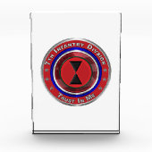 7. Infanterieabteilung "Bayonet Division" Fotoblock (Vorderseite)