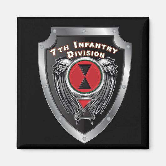 7. Infanterieabteilung "Bayonet Division" Magnet (Vorne)