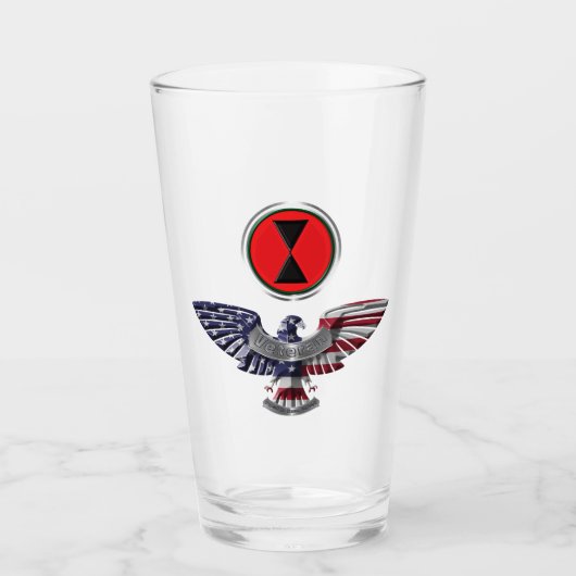 7. Infanterieabteilung Eagle Glas (Vorderseite)