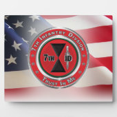 7. Infanterieabteilung Fotoplatte (Vorderseite)