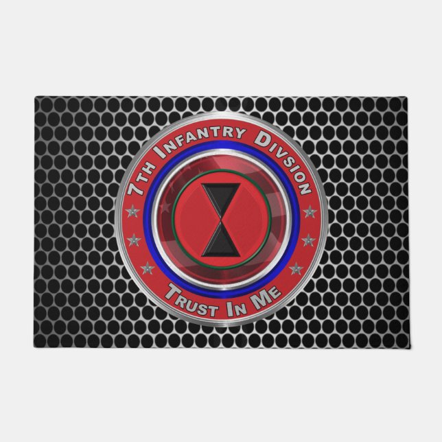 7. Infanterieabteilung Fußmatte (Vorderseite)