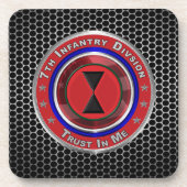 7. Infanterieabteilung Getränkeuntersetzer (Vorderseite)