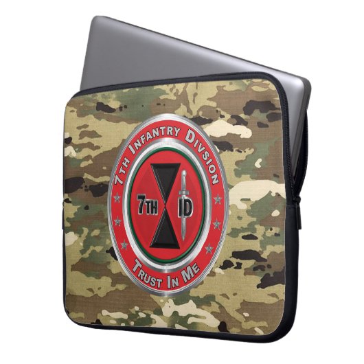 7. Infanterieabteilung Laptopschutzhülle (Vorderseite Links)