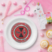 7. Infanterieabteilung Pappteller (Party)