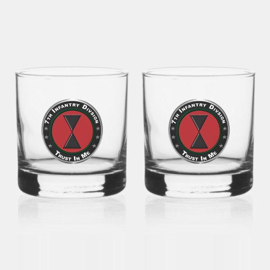 7. Infanterieabteilung Whiskyglas (Vorderseite)