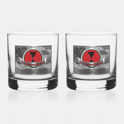 7. Infanterieabteilung Whiskyglas (Vorderseite)
