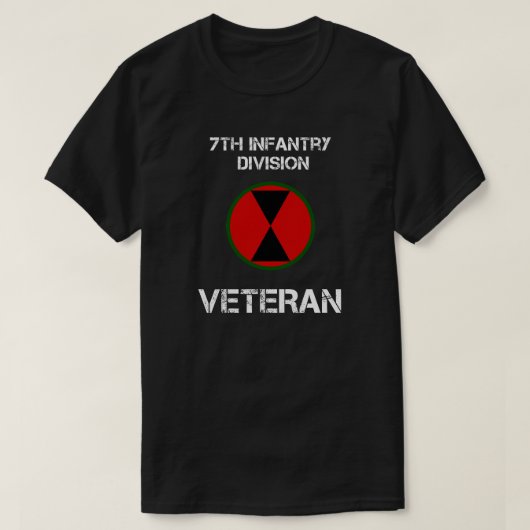 7. Infanteriedivisionveteran T-Shirt (Design vorne)