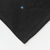 7 Jahre alt 7. Geburtstag Sketll Fleecedecke (Ecke)