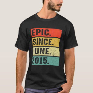 7 Jahre alt Epic Seit Juni 2015 7. Geburtstag T-Shirt