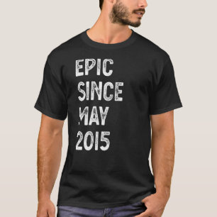 7 Jahre alt Epic Seit Mai 2015 7. Geburtstagskinde T-Shirt