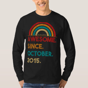 7 Jahre alt Phantastisch seit Oktober 2015 7. Gebu T-Shirt