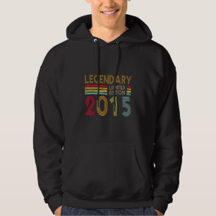 7 Jahre alt Retro Legendary 2015 Editon 7th Birthd Hoodie